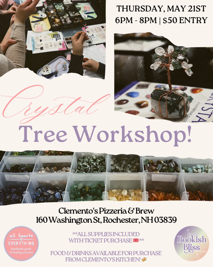 Crystal Tree Collaboration with Bookish Bliss