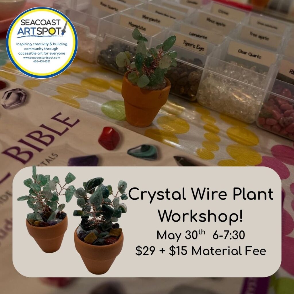 Crystal Wire Plant Workshop at SeaCoast ArtSpot